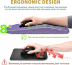 Hokafenle Ergonomic Mouse Pad Wrist Support - Image 5