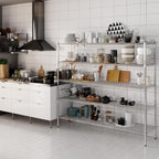 Regal Altair 18" Deep x 72" Wide x 64" Height Wire Shelving Kit | 5-Tier | NSF - Image 2
