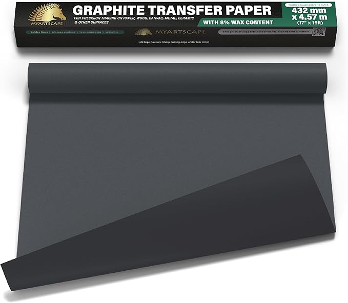 MyArtscape Graphite Transfer Paper Roll by MyArtscape