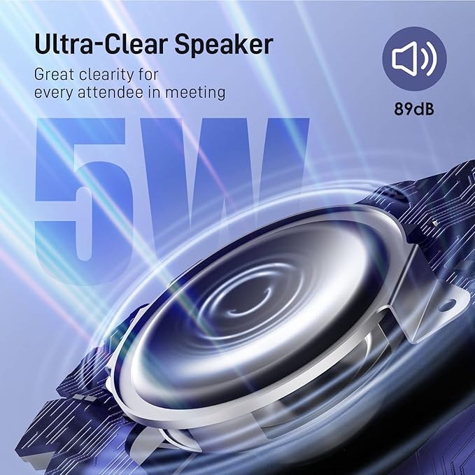EMEET Conference Speaker and Microphone w/8+1 Mics, 360° Voice Pickup, Noise - Image 7