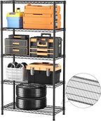 SINGAYE 5 Garage Shelving Wire Storage Heavy Duty Shelves 1750LBS Shelving Unit - Image 5