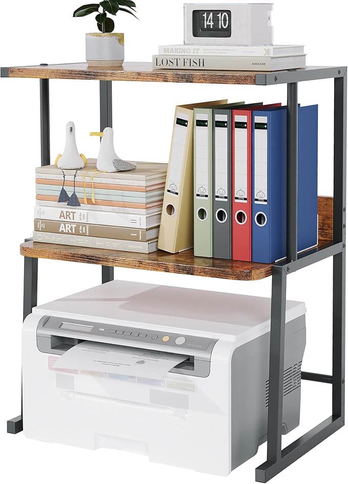 Homeiju Printer Stand for Desk by Homeiju