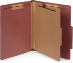 Blue Summit Supplies 30 Letter Size Classification Folders, 1 Divider, 2 Inch by BlueSummitSupplies