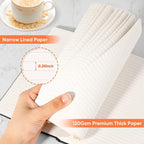 Huhuhero Notebooks Journal, Ruled Notebook, Premium Thick Paper Lined Journal - Image 4