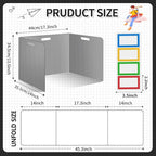 24 Pcs Desk Dividers for Students 14 × 17.5 × 14 Inch Plastic Durable and - Image 3