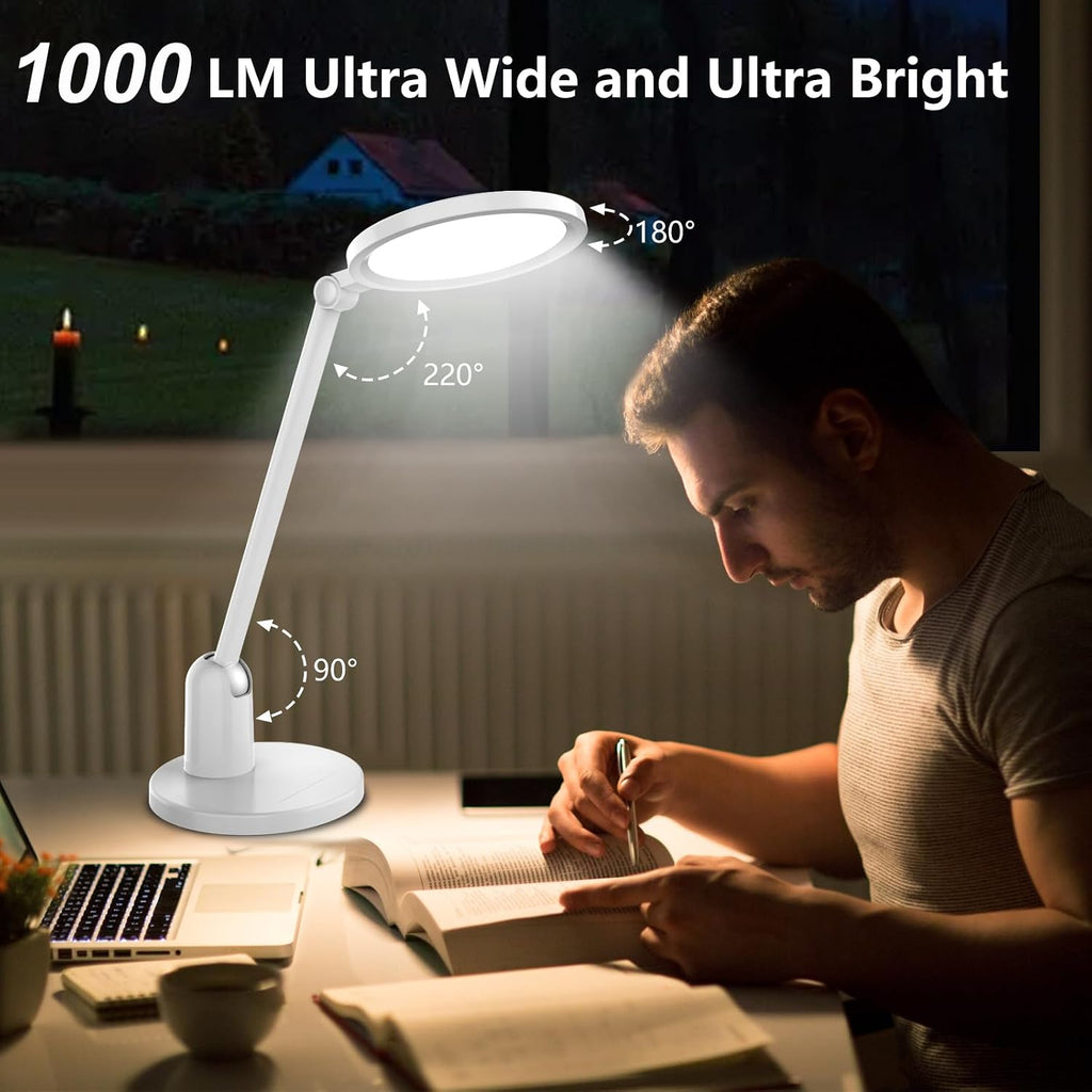kitloo desk lamps for home office with stable shown in use