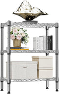 M MZG 750 lbs 3 Tier Shelf Metal Storage Shelves Wire Rack Closet Organizers by MEIGAOPLASTICANDMETALHKCOLIMITED