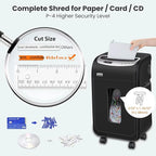 VidaTeco Paper Shredder for Home Office Heavy Duty - Image 3