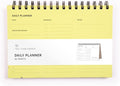 Undated Daily Planner Notebook – Spiral Bound A5, 60 Pages, School & Personal by TwoTumbleweeds