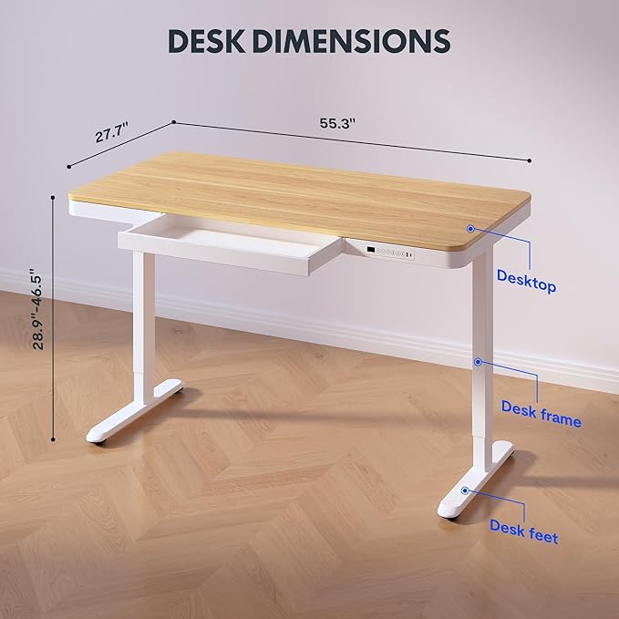 FLEXISPOT 55" Electric Standing Desk - Image 3