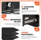 INTERGREAT Lateral File Cabinet 2 Drawer, Locking File Cabinet - Image 6