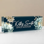Personalized Name Plate for Desk, Custom Desk Name Plate, Acrylic Name Plate by EOBIBIFUN