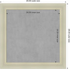 Amanti Art Silver Framed Magnetic Board 29x29 Medium Vision Board - Image 2