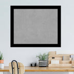 Amanti Art Black Framed Magnetic Board 37x45 X-Large Vision Board - Image 5