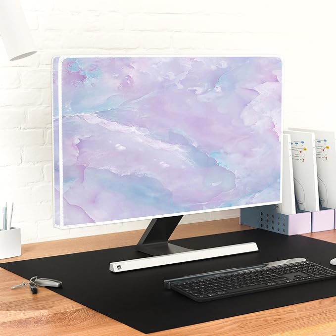 Baocicco Violet Marble Waterproof 70 Inch TV Dust Cover Anti-Static Dustproof - Image 6