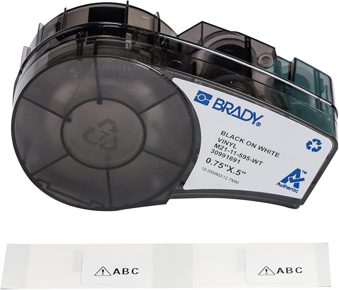 Brady Authentic All-Weather Vinyl Label by BradyCorp