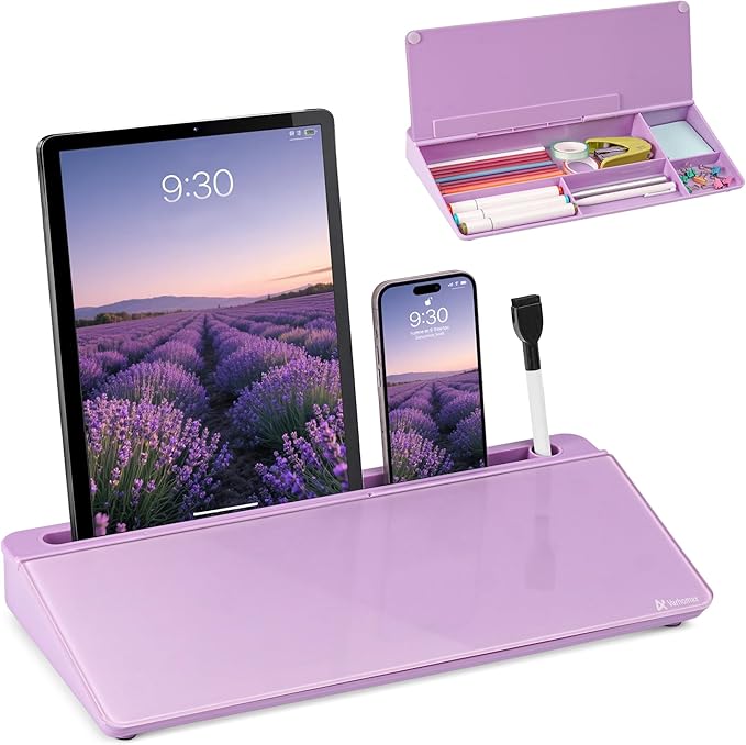 Varhomax Glass Desk Whiteboard by Varhomax