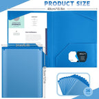Henoyso 36 Pcs Plastic Folders - Image 4
