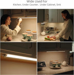 Leetdud LED Under Cabinet Lighting Hardwired or Plug in, 12 Inch 6W, Dimmable 5 - Image 5