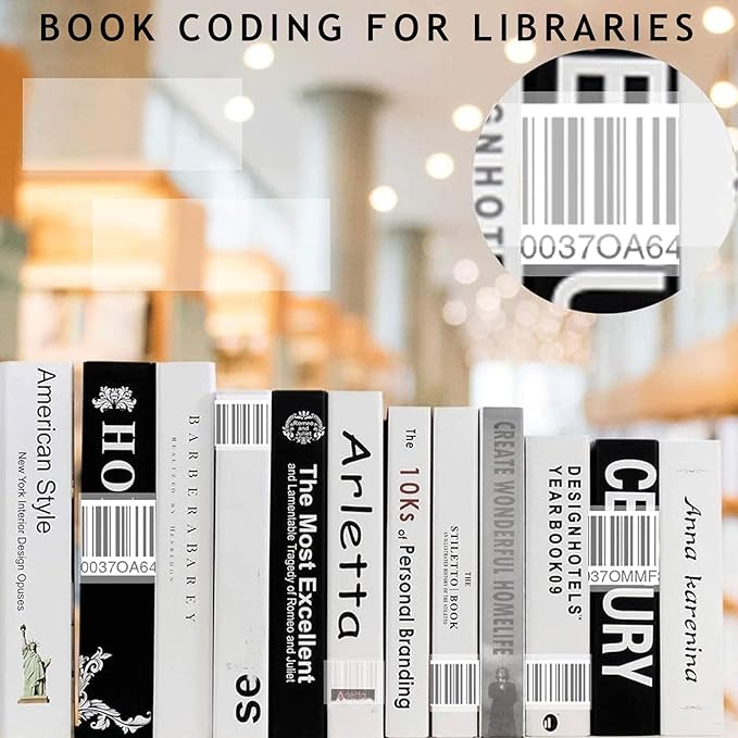 300Pcs Clear Label Protector Shields 2"x3" Vinyl Label Shields Library Book - Image 3