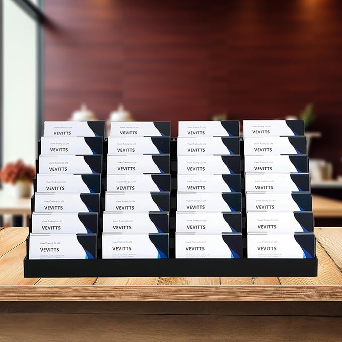 Vevitts Acrylic Business Card Holder - Image 6