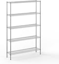 Regal Altair 14" Deep x 54" Wide x 86" Height Wire Shelving Kit | 5-Tier | NSF by Regal+Altair