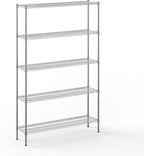 Regal Altair 14" Deep x 54" Wide x 86" Height Wire Shelving Kit | 5-Tier | NSF by Regal+Altair