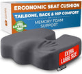 5 STARS UNITED Seat Cushion for Tailbone Pain Relief – Memory Foam Cushion for by 5STARSUNITED