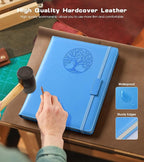 Biuwory Lined Journal Notebook for Women Men, 256 Pages A4 Large Hardcover - Image 3