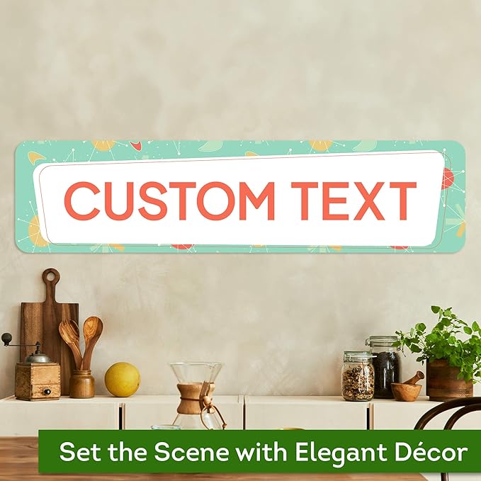 Custom Sign, Custom Street Sign, 11 Font Colors, 13 Font Styles, 4 Hole Options - Image 4
