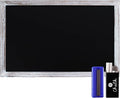 HBCY Creations 11" x 17" Whitewash Solid Wood Frame Wall Chalkboard, Magnetic by HBCYCreations