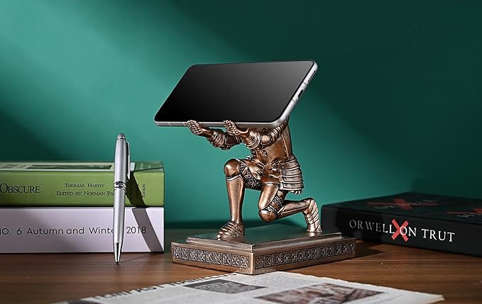 HDMbigmi Knight Pen Holder Pen Stand Desk Organizers and Accessories Resin - Image 6