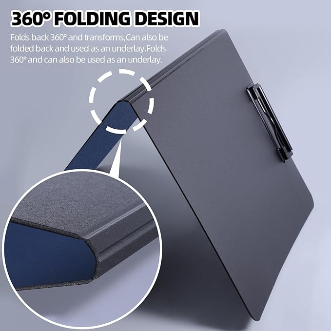 FRETONBA Clipboard Folder, A4 Foldable Clipboard - Image 5