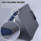 FRETONBA Clipboard Folder, 360 Degree Foldable Binder Clipboards - Image 4
