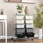 GOFLAME 10-Drawer Rolling Storage Cart, Art Craft Storage Organizer on Wheels - Image 8