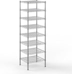 Regal Altair 21" Deep x 24" Wide x 74" Height Wire Shelving Kit | 8-Tier | NSF by Regal+Altair