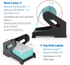 Vazioyar Thermal Label Holder for Rolls and Fan-Fold Labels, Sticker Roll - Image 3