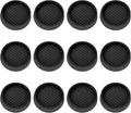 VOCOMO 2X2 Round Rubber Caster Cups, Non Slip Furniture Pads, Anti-Slip Gripper by VOCOMO