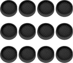 VOCOMO 2X2 Round Rubber Caster Cups, Non Slip Furniture Pads, Anti-Slip Gripper by VOCOMO