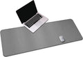 CENNBIE Leather Desk Mat, Extended Non-Slip Mouse Pad, Waterproof PU Leather