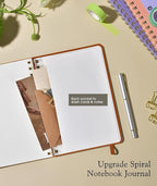 Dotted Spiral Journal Notebook, A5 Hardcover Spiral Journals - Image 6