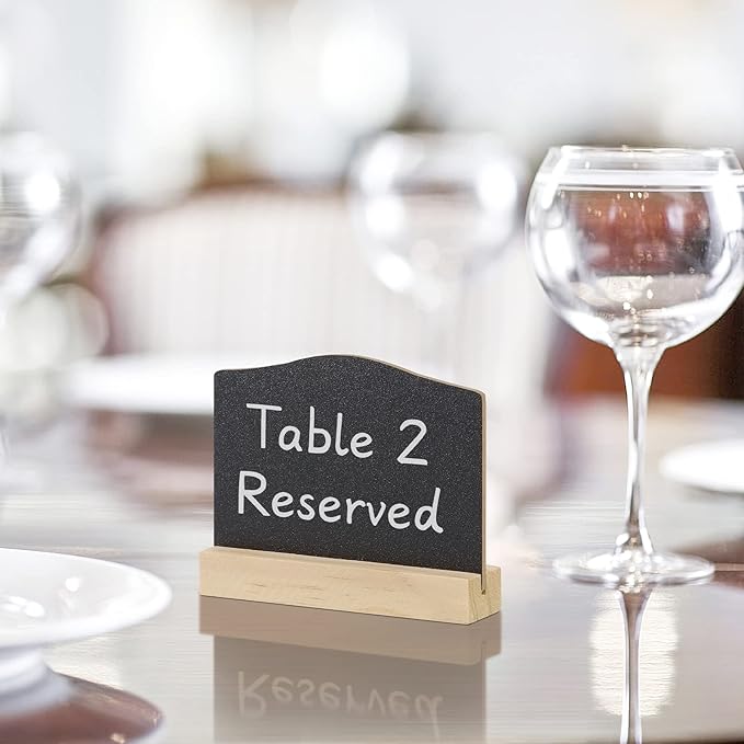 ALOTCHE Mini Chalkboard Signs - Image 6