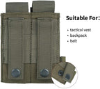 EXCELLENT ELITE SPANKER Molle Single/Double Pistol Mag Pouch Tactical Magazine - Image 5