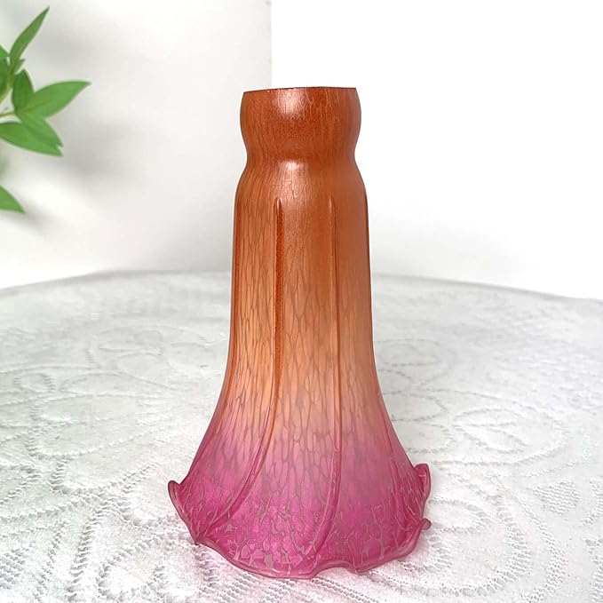 Bieye LS20 Lily Flower Blown Glass Lampshade - Image 6