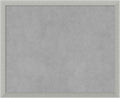 Amanti Art Silver Framed Magnetic Board 18x22 Small Vision Board