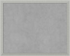 Amanti Art Silver Framed Magnetic Board 18x22 Small Vision Board