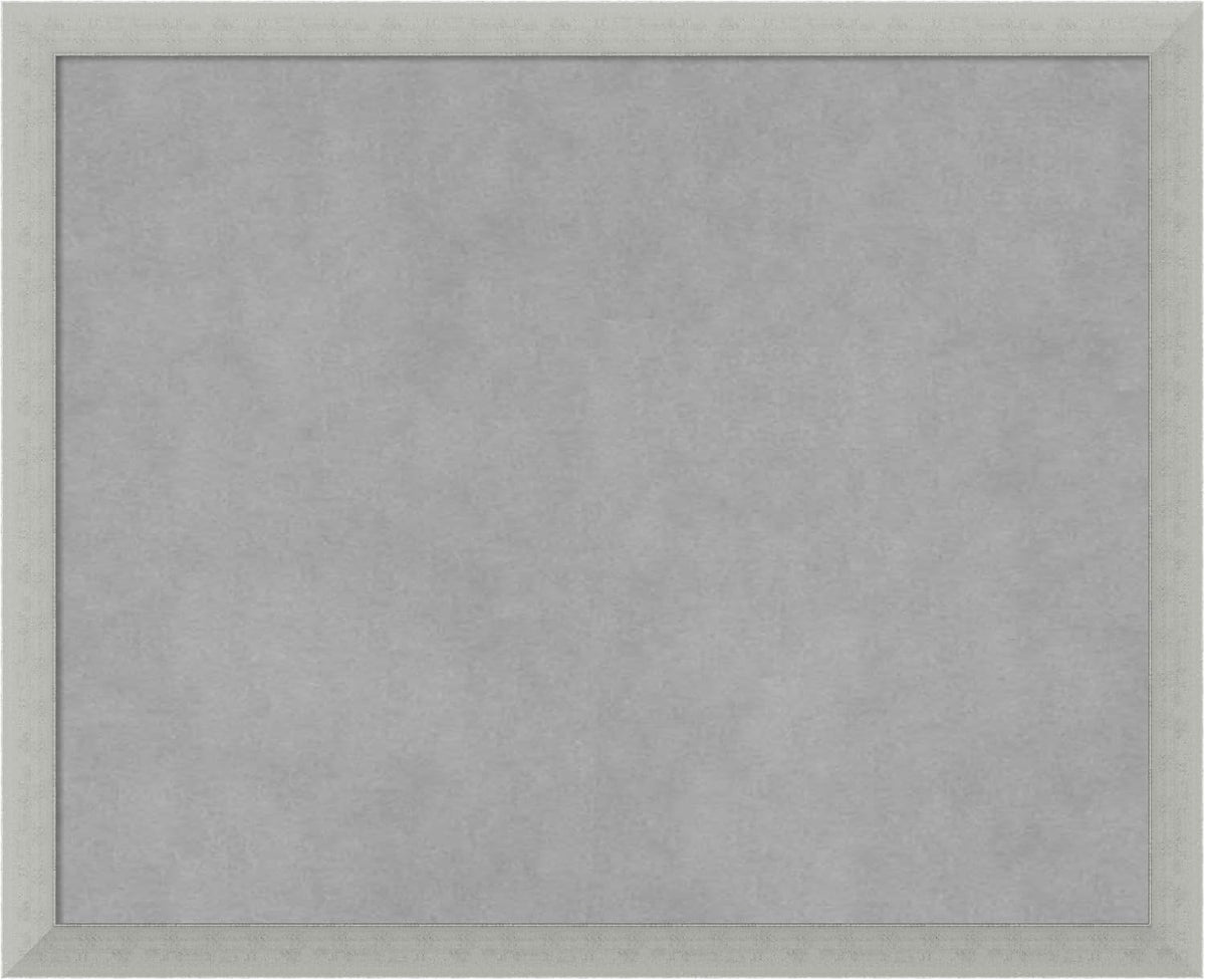 Amanti Art Silver Framed Magnetic Board 18x22 Small Vision Board
