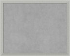 Amanti Art Silver Framed Magnetic Board 18x22 Small Vision Board by AmantiArt