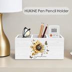 HUKINE Sunflower Inspirational Quotes Pen Holder - Image 5