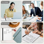 AGM Portable White Board Dry Erase Notebook, Small Travel Dry Erase Board - Image 8